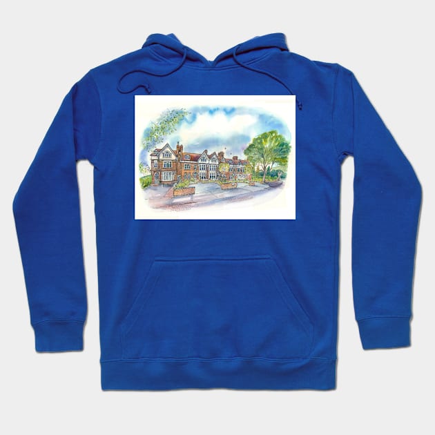 House Portrait Hoodie by IanMitchellart